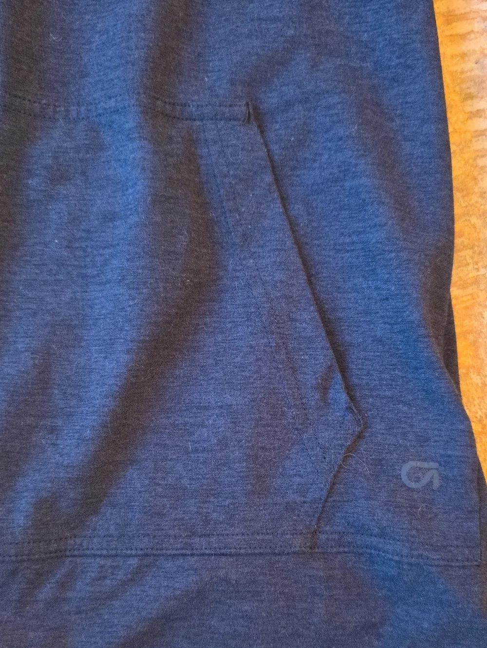 GAP Brushed Tech Jersey Zip-Up Hoodie in Charcoal